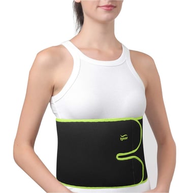 Tynor Abs Binder Adjustable (Neo), Universal Black/Green