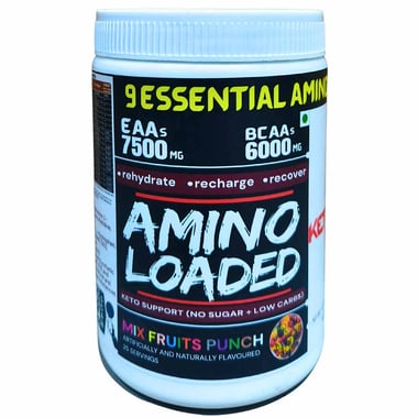Ketones Amino Loaded EAA - Apex Series,  Mix Fruit Punch  0.77 lb  25 Servings 
