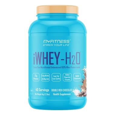 Myfitness By Paradise iWHEY- H2O,  2.2 lb  Double Rich Chocolate 