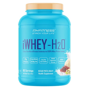 Myfitness By Paradise iWHEY- H2O,  4.4 lb  Kesar Pista Kulfi 