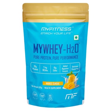 Myfitness By Paradise MYWHEY-H2O, 1.16 lb Mango Sundae