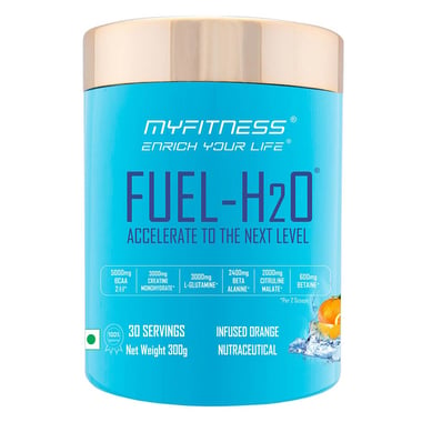 Myfitness By Paradise FUEL-H2O, 0.66 lb Orange