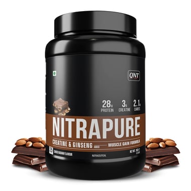 QNT Nitrapure Whey Protein, 2.2 lb Choco Badam