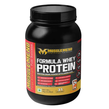 Musclemend Formula Whey Protein, 2.2 lb Kesar Pista