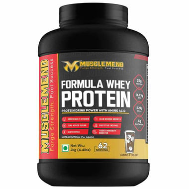 Musclemend Formula Whey Protein, 4.4 lb Cookies & Cream