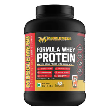 Musclemend Formula Whey Protein,  4.4 lb  Kesar Pista 