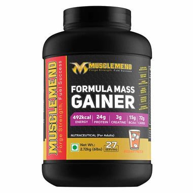 Musclemend Formula Mass Gainer,  6 lb  Kesar Pista 