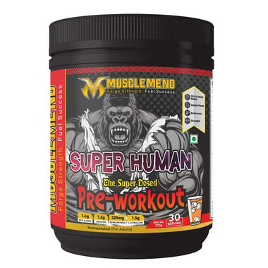 Musclemend The Super Dosed Pre-Workout, 0.59 lb Fruit Punch
