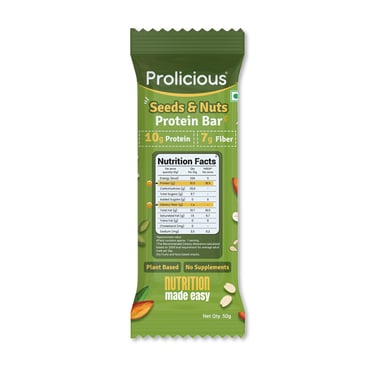 Prolicious Protein Bar, 1 bar(s) Seeds & Nuts