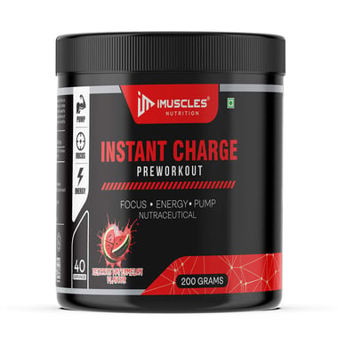 iMuscles Nutrition Instant Charge Pre Workout, 0.44 lb Delicious Watermelon