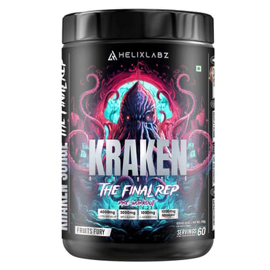 Helixlabz Kraken The Final Rep Pre Workout, 0.79 lb Fruits Fury