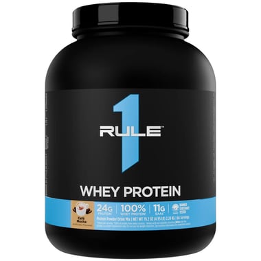 Rule One 100% Whey Protein,  4.95 lb  Cafe Mocha 