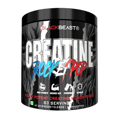 BLACK BEAST Creatine, Unflavoured 0.55 lb
