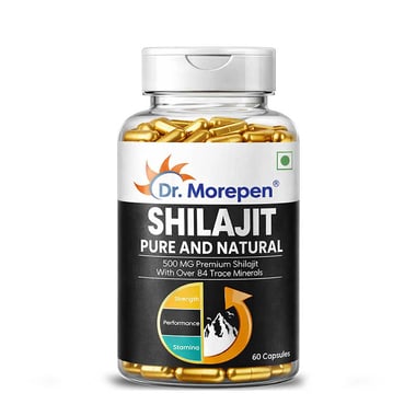 Dr. Morepen Shilajit,  60 capsules 