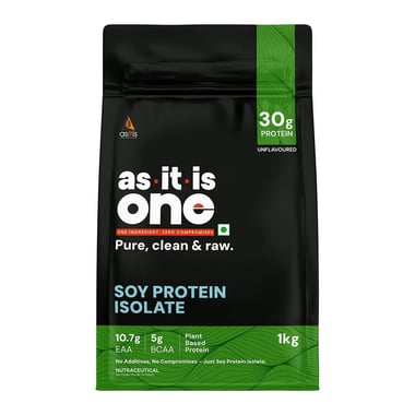 AS-IT-IS Nutrition One Soy Protein Isolate, 2.2 lb Unflavoured