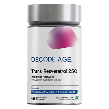 Decode Age Trans-Resveratrol 250, 60 veggie capsule(s)