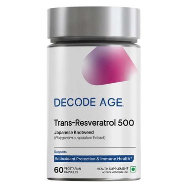 Decode Age Trans-Resveratrol 500,  60 veggie capsule(s) 