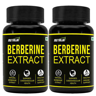 NutriJa Berberine Extract (Pack of 2), 60 capsules
