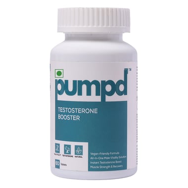 Pumpd Testosterone Booster, 60 tablet(s) Unflavoured