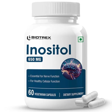 Biotrex Inositol (650 mg),  60 capsules 