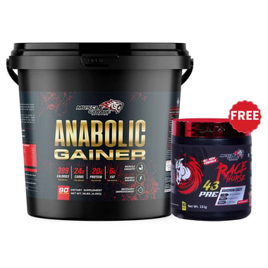 Muscle Garage Anabolic Gainer, 9.92 lb Chocolate