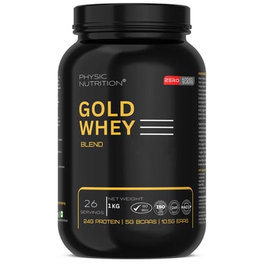 Physic Nutrition Gold Whey Protein Blend, 2.2 lb Kesar Kulfi