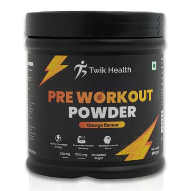 Twik Health Pre Workout, 0.66 lb Orange