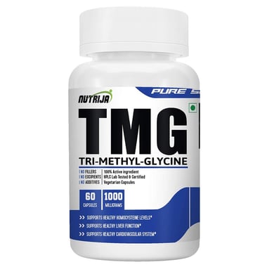 NutriJa Trimethylglycine (TMG),  60 capsules 