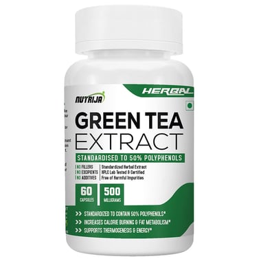 NutriJa Green Tea Extract, 60 capsules Unflavoured