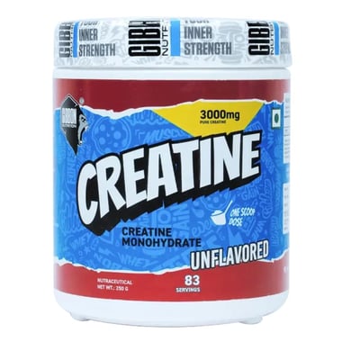 Gibbon Nutrition Creatine,  Unflavoured  0.55 lb 