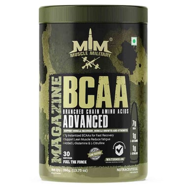 Muscle Military BCAA Advanced, 0.86 lb 30 Servings Watermelon