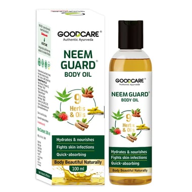 Goodcare Neem Guard Body Oil,  100 ml  for All Skin Types 