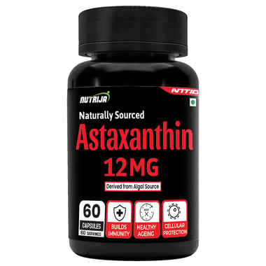 NutriJa Astaxanthin 12mg, 60 capsules