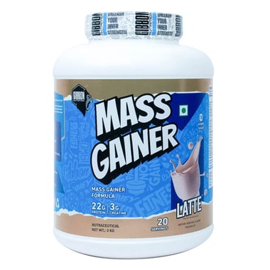 Gibbon Nutrition Mass Gainer, 6.6 lb Latte