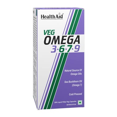 HealthAid Veg Omega 3.6.7.9,  30 veggie capsule(s) 