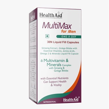 HealthAid MultiMax for Men,  30 capsules  Unflavoured 