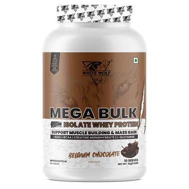 White Wolf Mega Bulk,  2.2 lb  Belgium Chocolate 