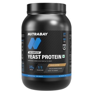 Nutrabay Yeast Protein, 2.2 lb Cold Coffee