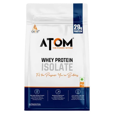 AS-IT-IS Nutrition ATOM 100% Whey Protein Isolate Ultra-Pure,  2.2 lb  Cookie Hazel Fusion 