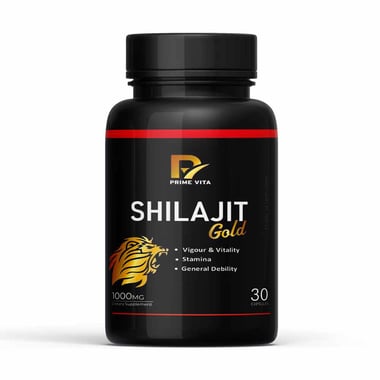 PRIME VITA Shilajit Gold 1000mg, 30 capsules