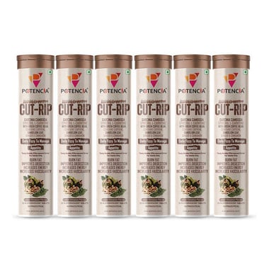 Potencia Cut-Rip Effervescent Lemon Cinnamon,  90 tablet(s) 
