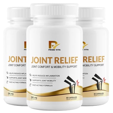 PRIME VITA Joint Relief 500mg,  180 capsules 
