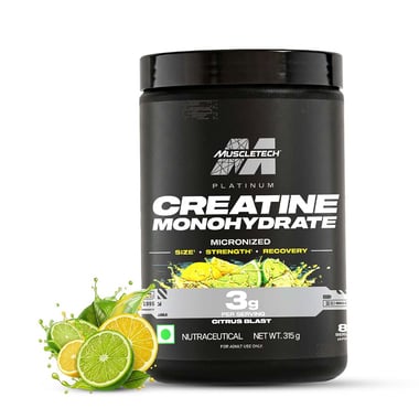 MuscleTech Platinum Creatine Monohydrate,  Citrus Blast  0.69 lb 