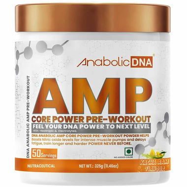 Anabolic DNA AMP Core Power Pre-Workout, 0.716 lb Kacha Aam