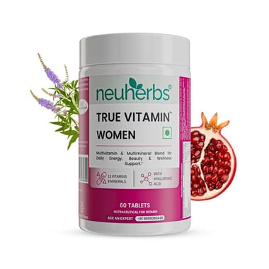 Neuherbs True Vitamin Women,  60 tablet(s)  Unflavoured 