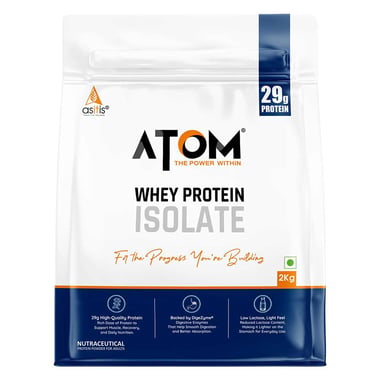 AS-IT-IS Nutrition ATOM 100% Whey Protein Isolate Ultra-Pure, 4.4 lb Cookie Hazel Fusion