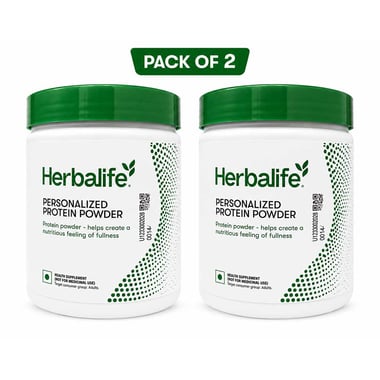 Herbalife Personalized Protein Powder (Pack of 2), 0.44 lb Unflavoured