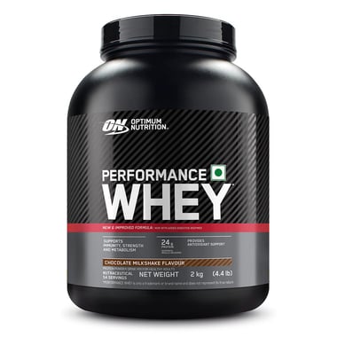 ON (Optimum Nutrition) Performance Whey, 4.4 lb Chocolate Milkshake