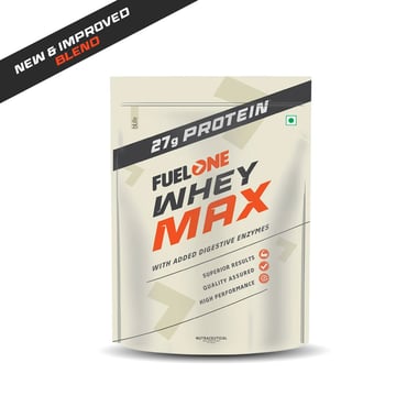 Fuel One Whey Max,  2.2 lb  Chocolate (Pouch) 