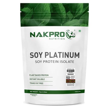 Nakpro Platinum Soy Protein Isolate,  2.2 lb  Mango 